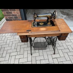 Vintage Singer sewing machine